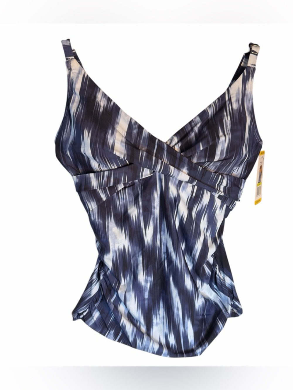 Anne Cole Ikat Print Tankini Top